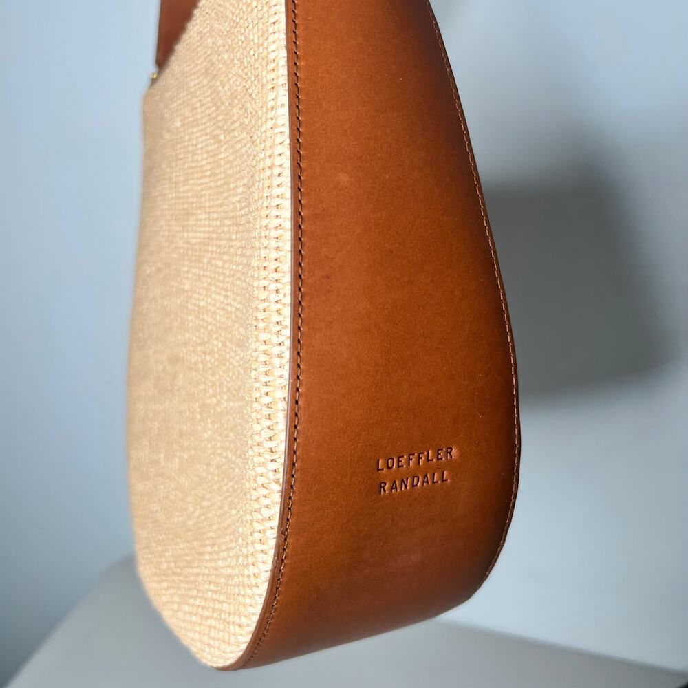 Loeffler Randall Bowen Straw Hobo Bag - Picture 3 of 9